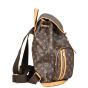 Louis Vuitton Bosphore Backpack Monogram Side

