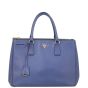 Prada Saffiano Lux Galleria Double Zip Tote Medium Front
