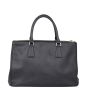 Prada Saffiano Lux Galleria Double Zip Tote Medium Back
