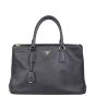 Prada Saffiano Lux Galleria Double Zip Tote Medium Front
