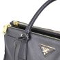 Prada Saffiano Lux Galleria Double Zip Tote Medium Corner

