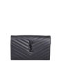 Saint Laurent Monogram Envelope Chain Wallet Medium Front

