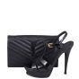 Saint Laurent Monogram Envelope Chain Wallet Medium Shoe
