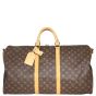 Louis Vuitton Keepall 55 Bandouliere Monogram Front
