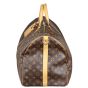 Louis Vuitton Keepall 55 Bandouliere Monogram Side