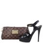 Louis Vuitton Eva Pochette Damier Ebene Shoe
