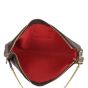 Louis Vuitton Eva Pochette Damier Ebene Whole interior
