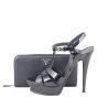 Prada Saffiano Zip Around Wallet Shoe
