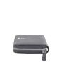 Prada Saffiano Zip Around Wallet Side
