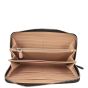 Prada Saffiano Zip Around Wallet Whole interior

