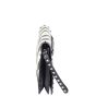 Valentino Rockstud Wristlet Flap Clutch – chevron stripes Side
