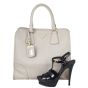 Prada Saffiano Lux Tote Medium Shoe
