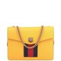 Gucci Animalier Web Leather Chain Shoulder Bag
