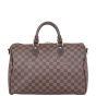 Louis Vuitton Speedy 35 Bandouliere Damier Ebene Back

