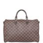 Louis Vuitton Speedy 35 Bandouliere Damier Ebene Front
