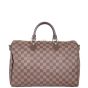 Louis Vuitton Speedy 35 Bandouliere Damier Ebene Back
