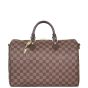 Louis Vuitton Speedy 35 Bandouliere Damier Ebene Front