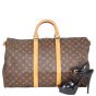 Louis Vuitton Keepall 50 Bandouliere Monogram Shoe
