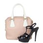Prada Saffiano Lux Bauletto Bag Shoe
