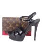 Louis Vuitton Flore Chain Wallet Shoe
