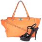 Valentino Rockstud Tote Medium Shoe