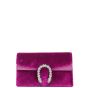 Gucci Dionysus Super Mini Velvet Bag Front
