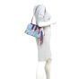 Gucci Sylvie Floral Print Small Shoulder Bag Mannequin
