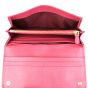 Prada Saffiano Bow Continental Wallet Whole interior
