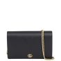 Gucci GG Marmont Leather Mini Chain Bag Front
