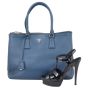 Prada City Calf Galleria Double Zip Tote Medium Shoe
