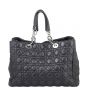 Dior Cannage Soft Shopping Tote Large Hardware Back