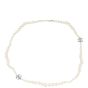 Chanel Glass Pearl CC Necklace Front
