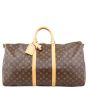 Louis Vuitton Keepall 55 Bandouliere Monogram Front
