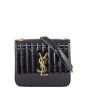 Saint Laurent Patent Vicky Large Front