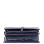Saint Laurent Sunset Chain Wallet Croc-Embossed Base

