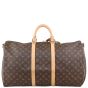Louis Vuitton Keepall 55 Bandouliere Monogram Back