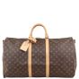 Louis Vuitton Keepall 55 Bandouliere Monogram Front