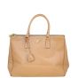 Prada Saffiano Lux Galleria Double Zip Tote Large Front