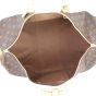 Louis Vuitton Keepall 55 Bandouliere Monogram Whole interior

