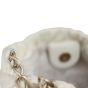 Chanel Quilted Rose Applique Hobo Corner
