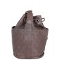 Chanel Vintage Drawstring Bucket Bag Side
