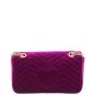 Gucci GG Marmont Velvet Small Shoulder Bag Back
