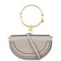 Chloe Nile Minaudiere Bracelet Bag Front with Strap