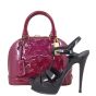 Louis Vuitton Alma BB Monogram Vernis Shoe
