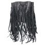 Saint Laurent Fringe Monogram Bourse Bucket Bag Mini Back

