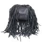 Saint Laurent Fringe Monogram Bourse Bucket Bag Mini Base
