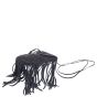 Saint Laurent Anita Suede Fringe Mini Corner
