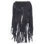 Saint Laurent Anita Suede Fringe Mini Front