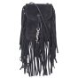 Saint Laurent Anita Suede Fringe Mini Front with Strap