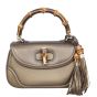 Saint Laurent Anita Suede Fringe Mini Front